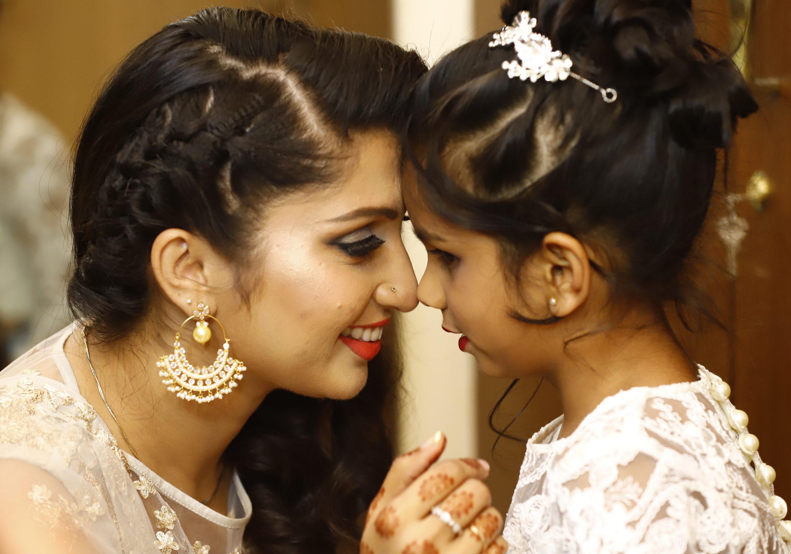 Christian women of India prefer a simple mostly soft and mild makeup as per  their marriage culture. Veils are a beautiful accessory for Christian... |  By Anila Joseph's Beauty Care SolutionsFacebook